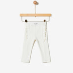 Yell-oh Ribbed Frilled Long Sleeve & Leggings Set