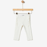 Yell-oh Ribbed Frilled Long Sleeve & Leggings Set