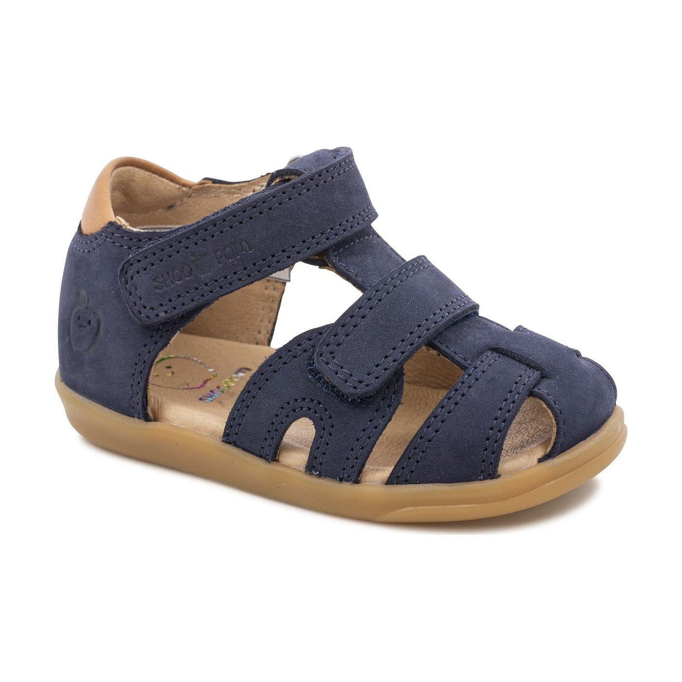 Shoo pom First-Steps Sandals, Navy Nubuck