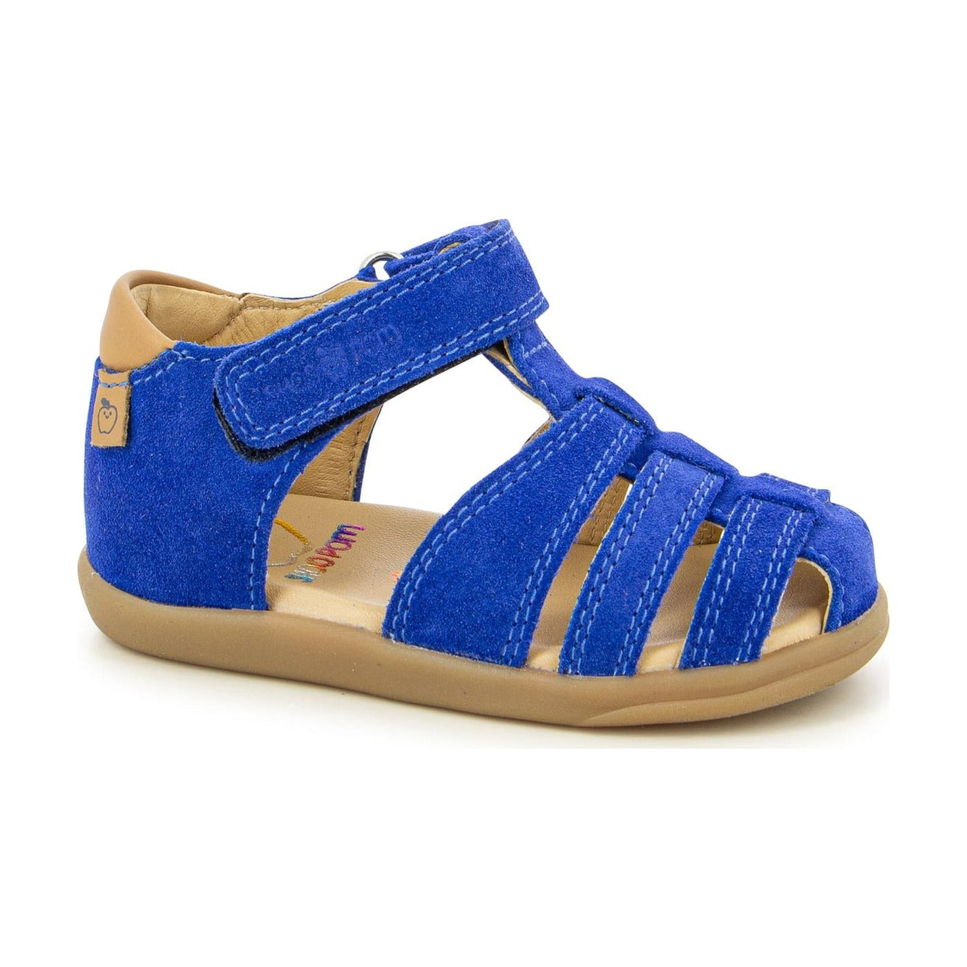 Shoo pom First-Steps Sandals, Electric Blue Suede