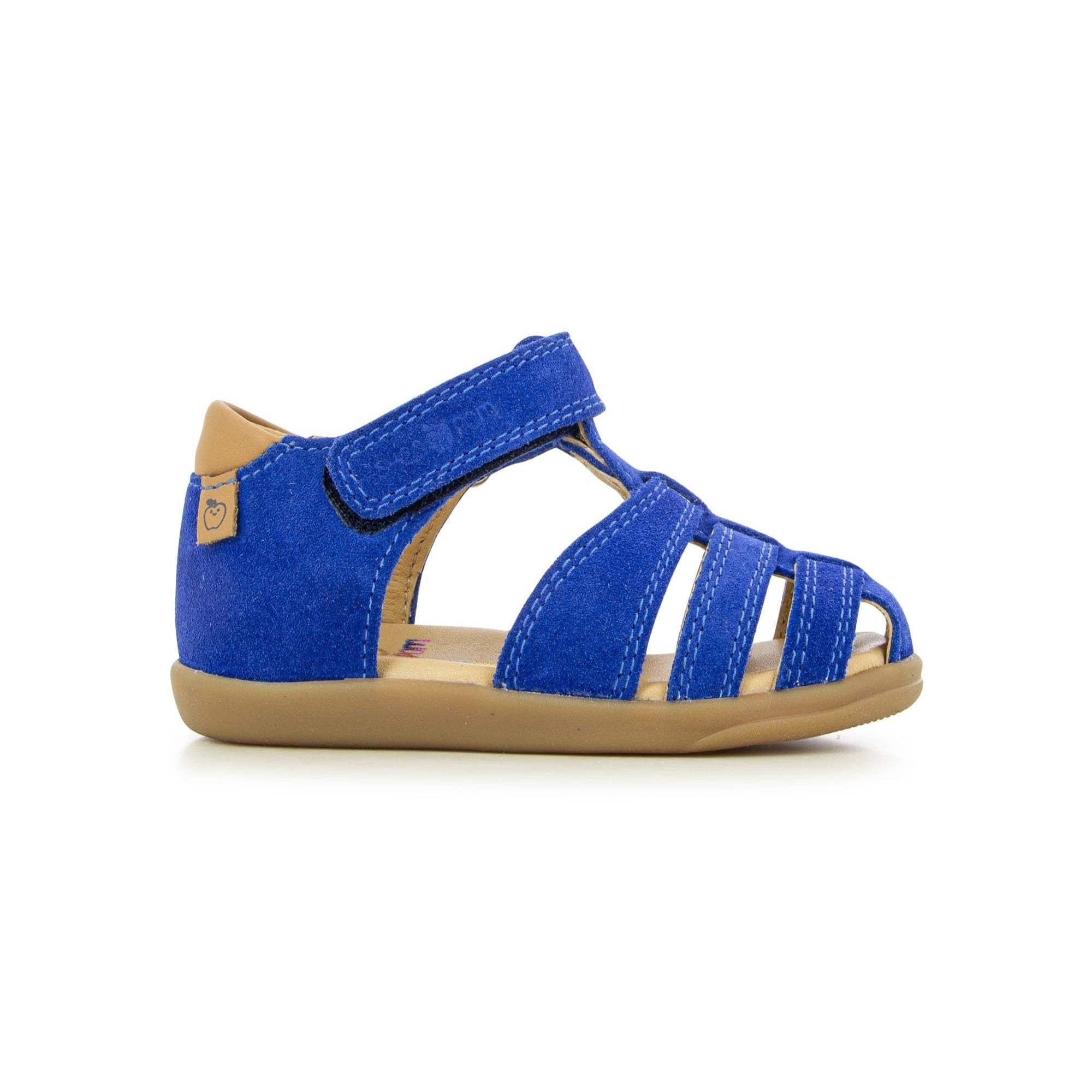 Shoo pom First-Steps Sandals, Electric Blue Suede