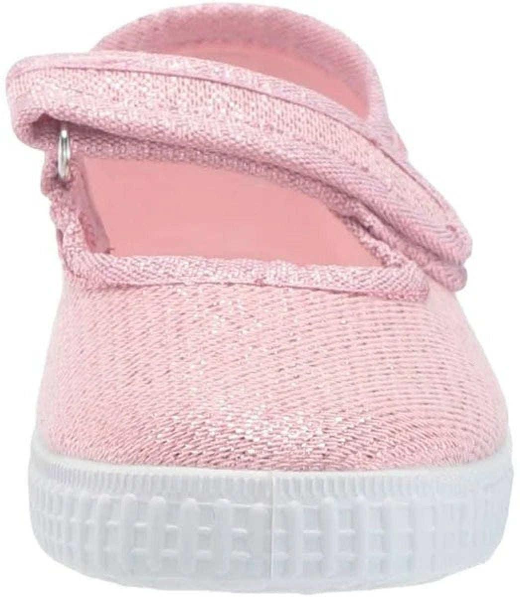 Canvas Shoes - Pink Metallic | CIENTA - CapuletKids