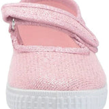 Canvas Shoes - Pink Metallic | CIENTA - CapuletKids