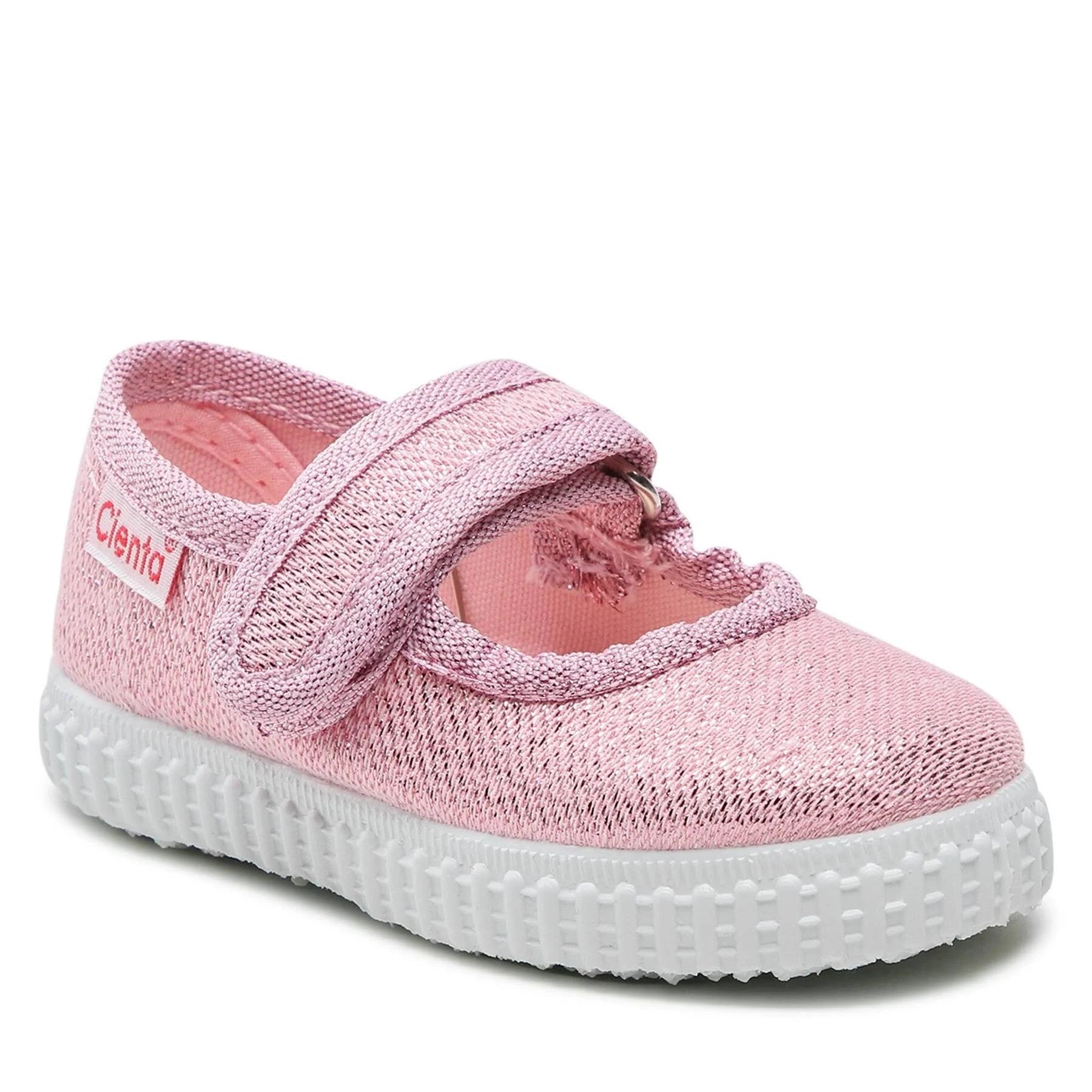 Canvas Shoes - Pink Metallic | CIENTA - CapuletKids