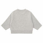 Tocoto Vintage Grey "Love Club" Sweatshirt, back view