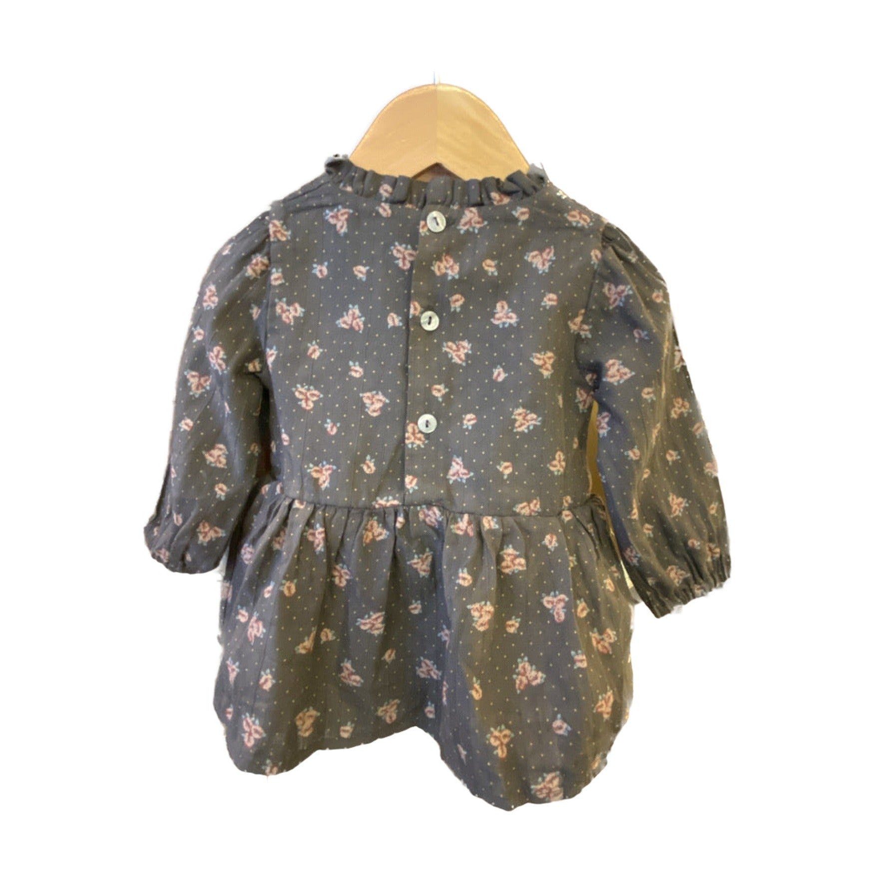 Tocoto Vintage Long Sleeve Dress/ Bodysuit for mini Girl