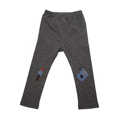 Aimama Cotton Knee-Detail Leggings
