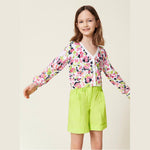 Twinset Printed knit cardigan