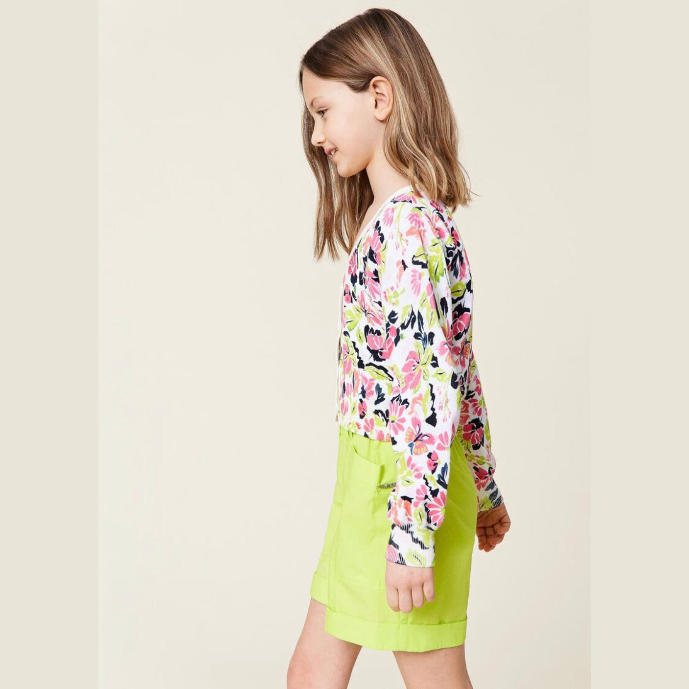 Twinset Printed knit cardigan