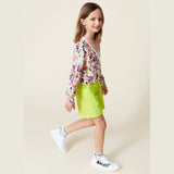 Twinset Printed knit cardigan
