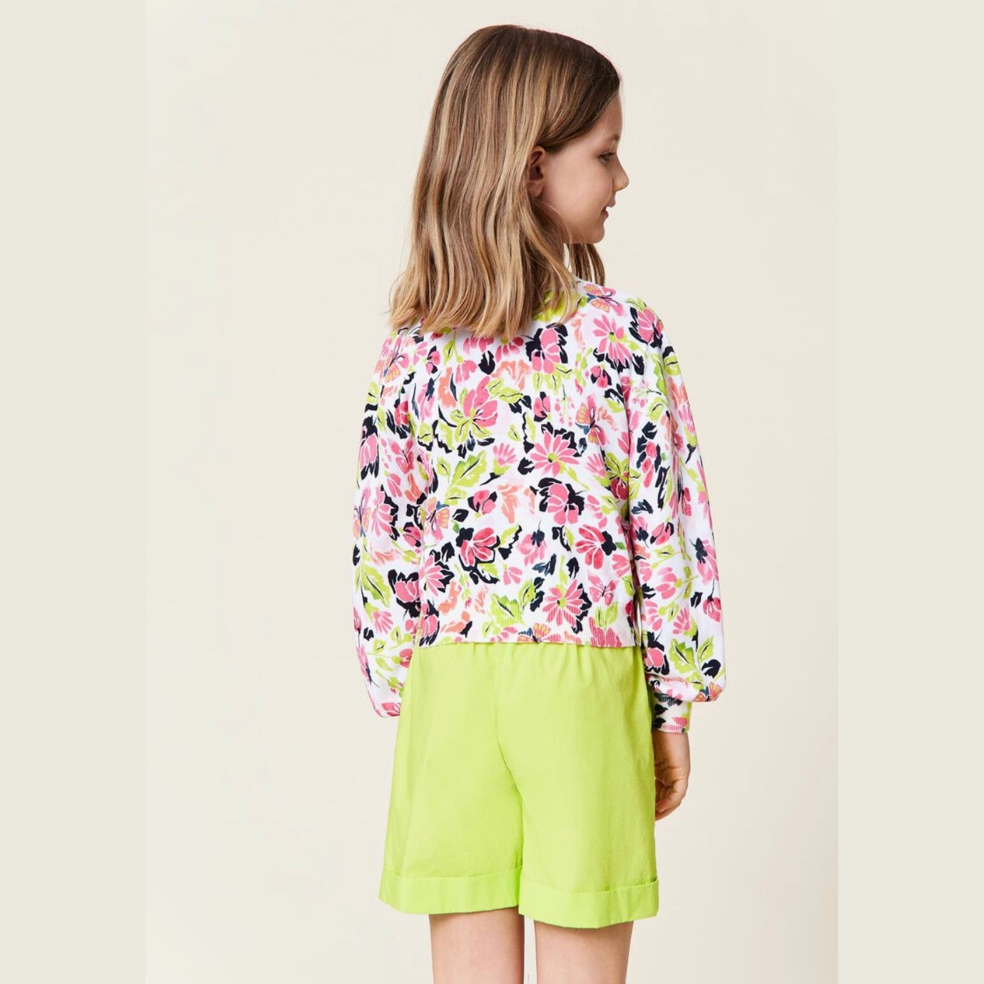 Twinset Printed knit cardigan