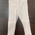Pink ribbed leggings with frilled cuffs by Yell-oh, kids