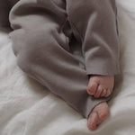 Ribbed Romper with Snaps - CapuletKids