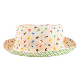 Reversible Bucket Hat Alphabet Soup: AlphabetSoup - CapuletKids