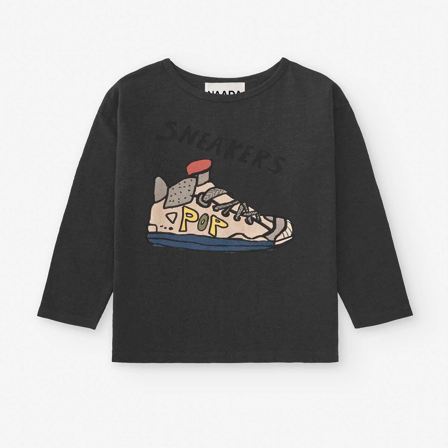 100% Cotton Long Sleeve "Sneakers" | NAADA - CapuletKids