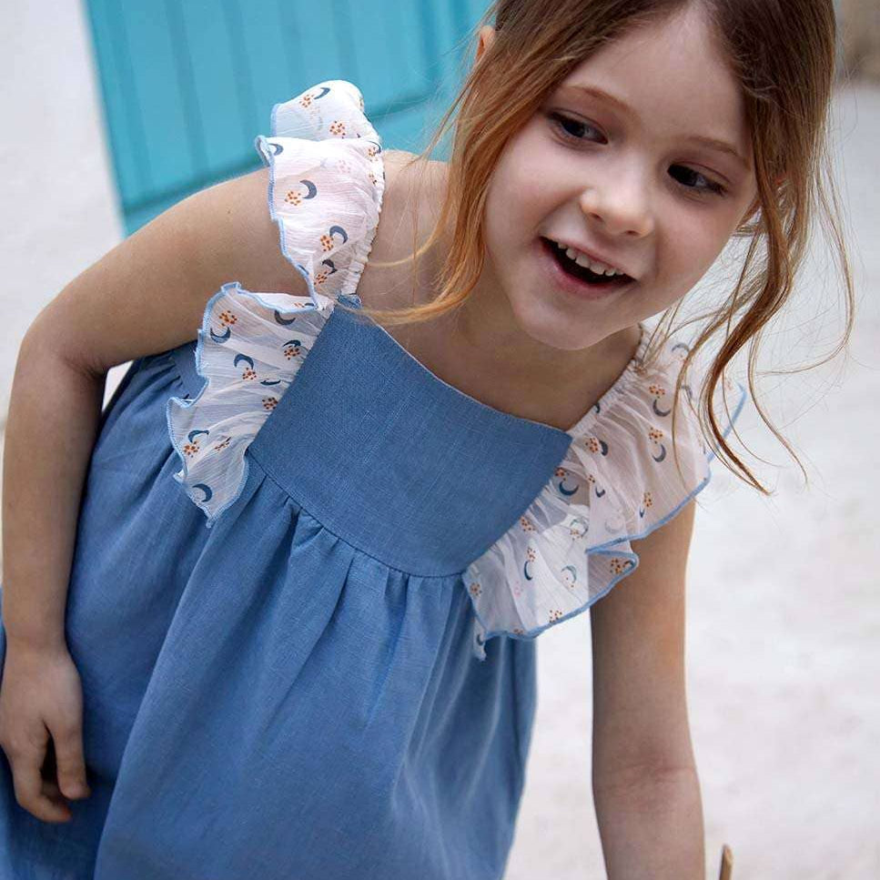 Chiffon Ruffles Dress - CapuletKids