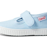 Canvas Yellow Shoes - Light Blue | CIENTA - CapuletKids