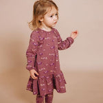 Soft Gallery Leggings - SgIsa Baby Paula - Tulipwood - CapuletKids