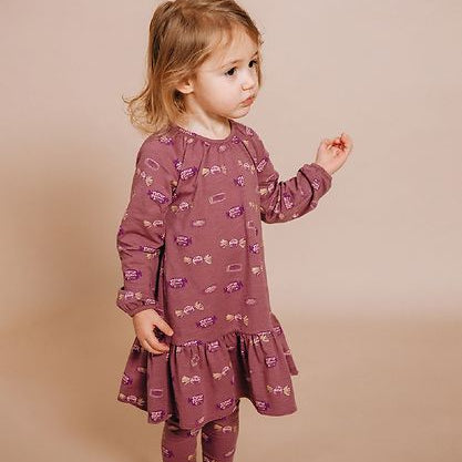 Soft Gallery Leggings - SgIsa Baby Paula - Tulipwood - CapuletKids