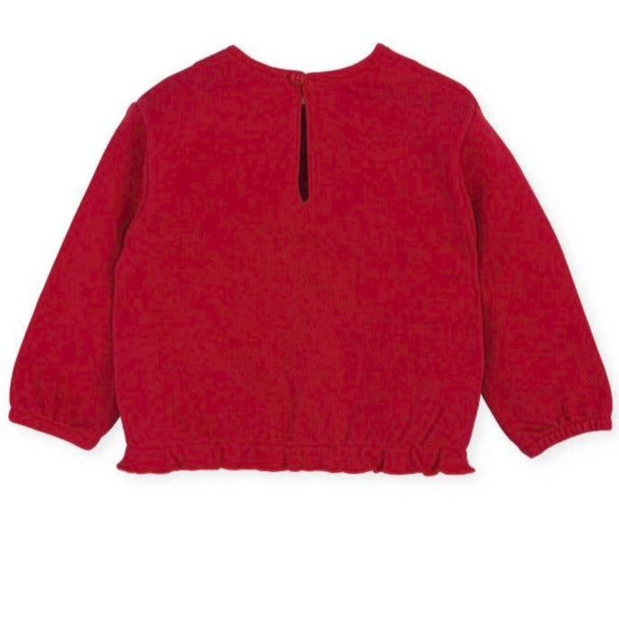 Tutto Piccolo Red Sweatshirt - CapuletKids