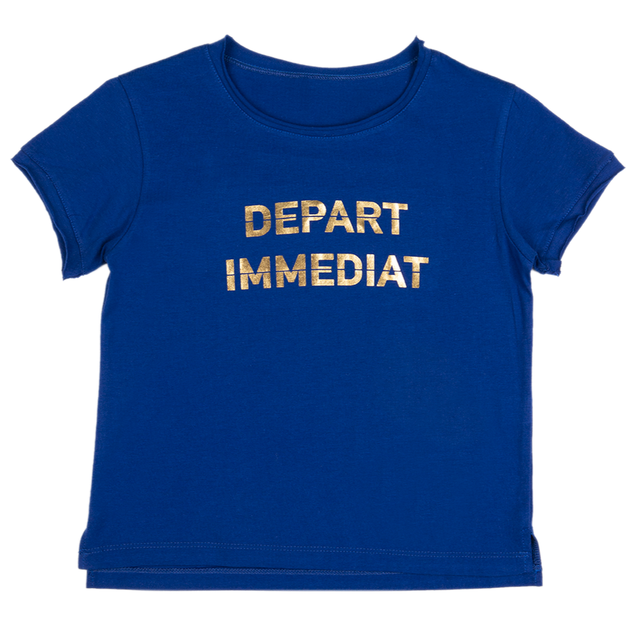 POUPÉE/ T-Shirt "Depart-Retour" - CapuletKids