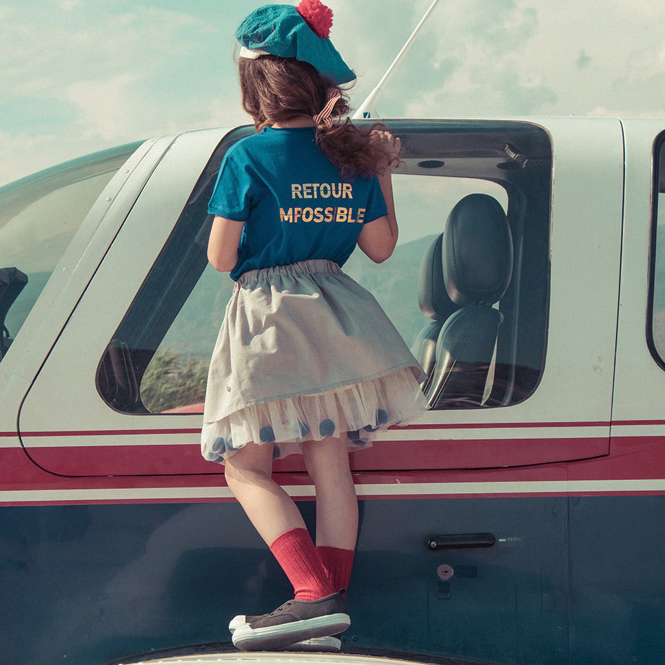 POUPÉE/ T-Shirt "Depart-Retour" - CapuletKids