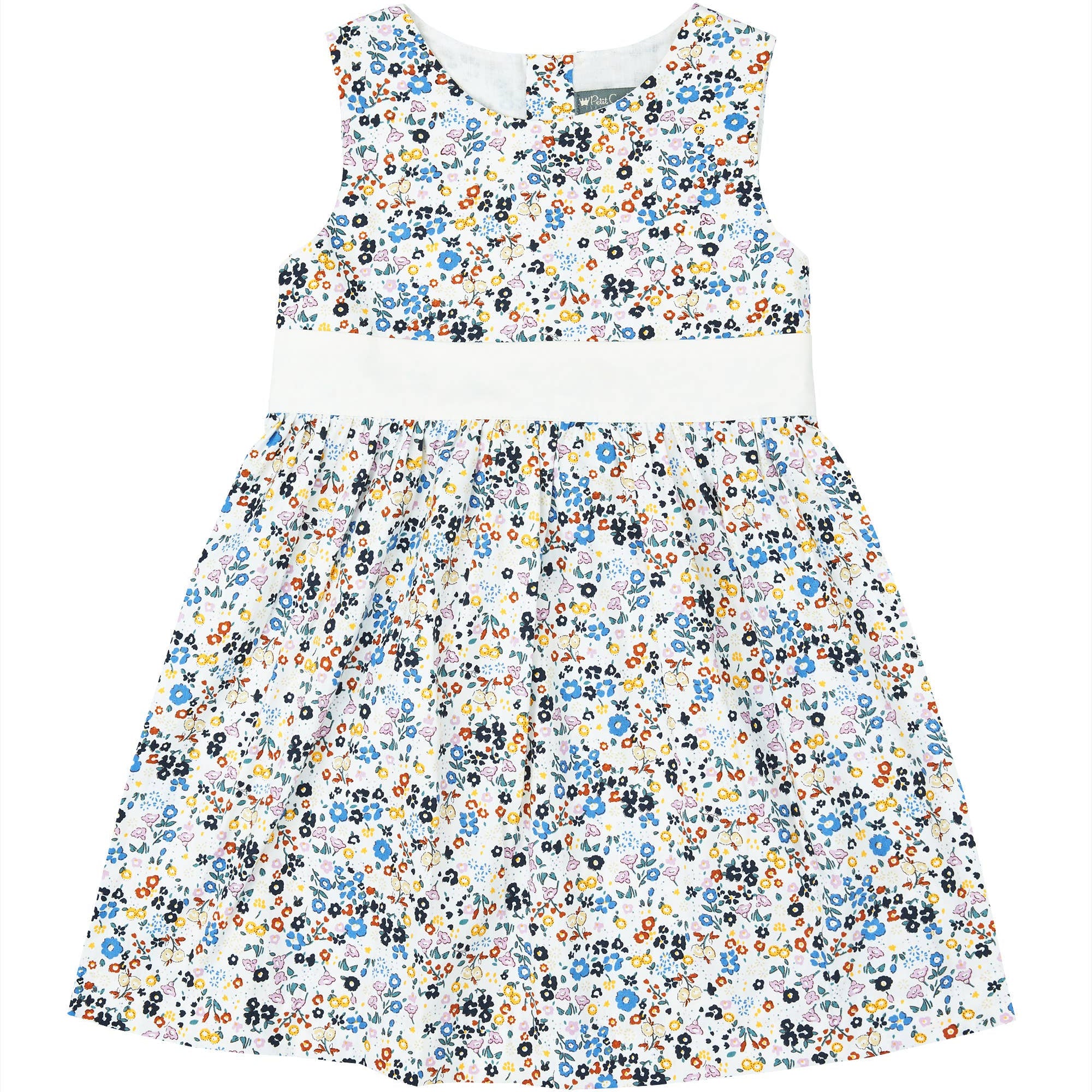 Floral Bowtie Party Dress - CapuletKids