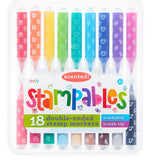 Ooly / Stampables Double Ended Scented Markers for Kids 4+Y - CapuletKids