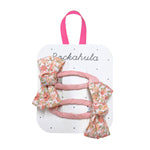 Rockahula Kids Margot Floral Bow Clips on Card