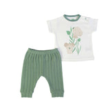 T-shirt + pants / Green - CapuletKids