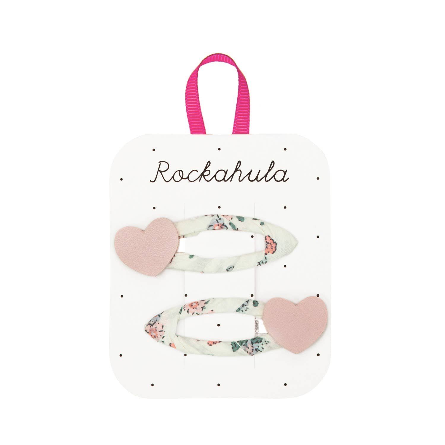 Flora Heart Clips - CapuletKids