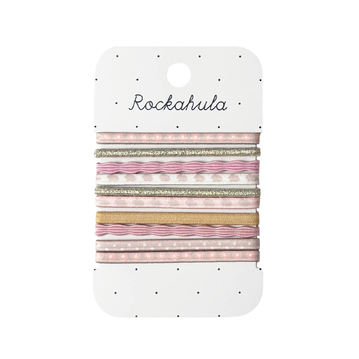 Ditsy Bunny Elastic Pony Pack - CapuletKids