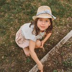 mimOOkids Barcelona - The Montessori Brand /  Combined Dress Organic Recycled Cotton Checkers for Mini Girls and Baby Girls - CapuletKids