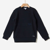 Yell-Oh! COTTON ΚΝΙΤ SWEATER BLACK - CapuletKids