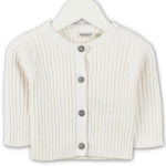 Imps & Elfs Knitted Unisex Organic Cotton Cardigan for Newborn to Mini Girls and Boys 0-12M - CapuletKids
