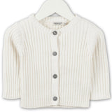Imps & Elfs Knitted Unisex Organic Cotton Cardigan for Newborn to Mini Girls and Boys 0-12M - CapuletKids
