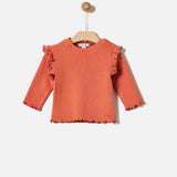 Yell-Oh Ribbed Frilled Set - CapuletKids