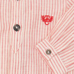 Tartine Et Chocolat Embroidered-Logo Striped Top - CapuletKids