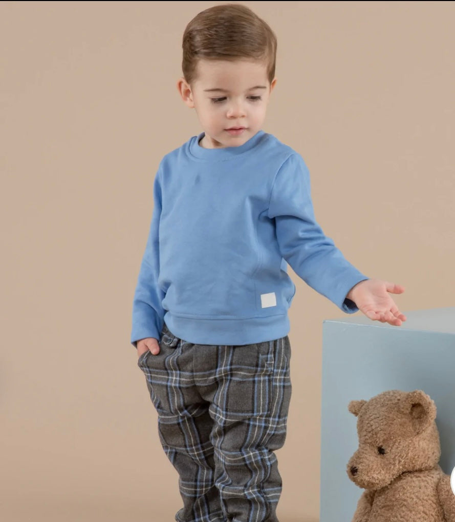 Bébé Sweeny Alec Boys Organic Cotton Sweatshirt - CapuletKids