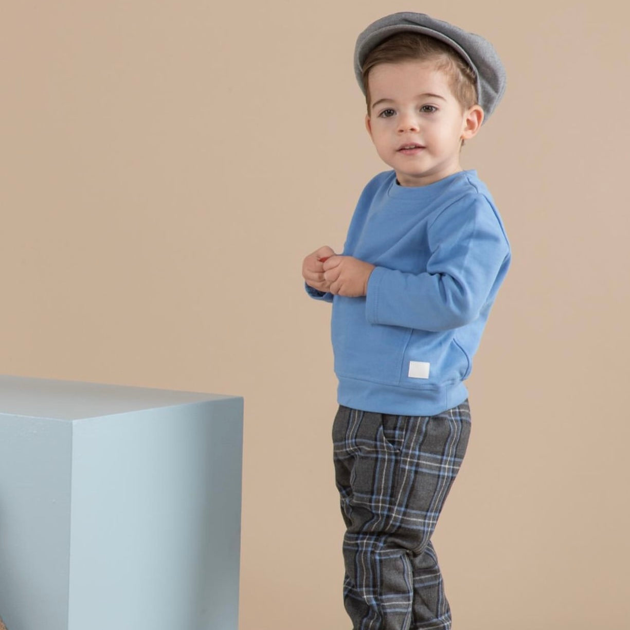 Bébé Sweeny Alec Boys Organic Cotton Sweatshirt - CapuletKids