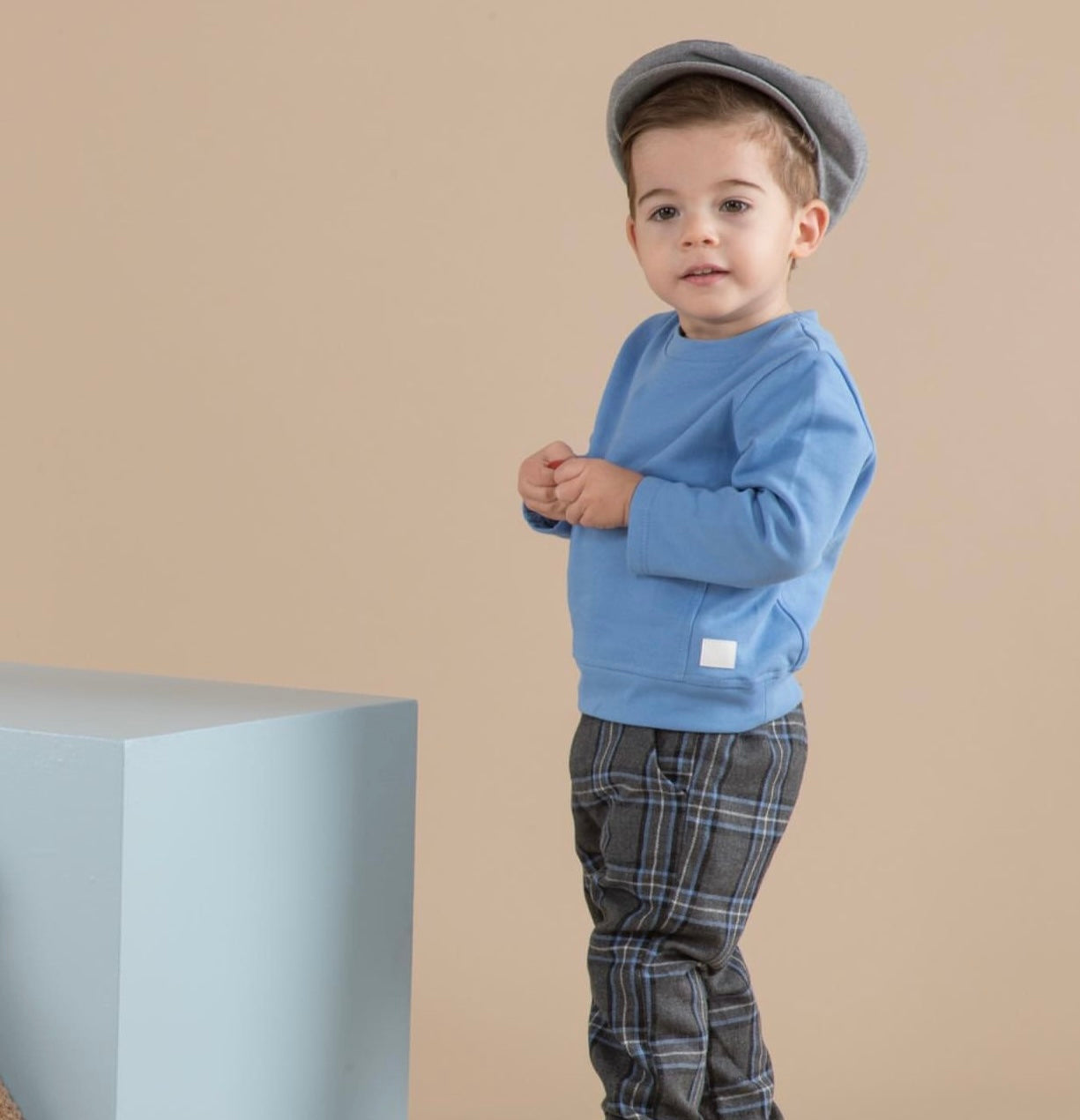 Bébé Sweeny Alec Boys Organic Cotton Sweatshirt - CapuletKids