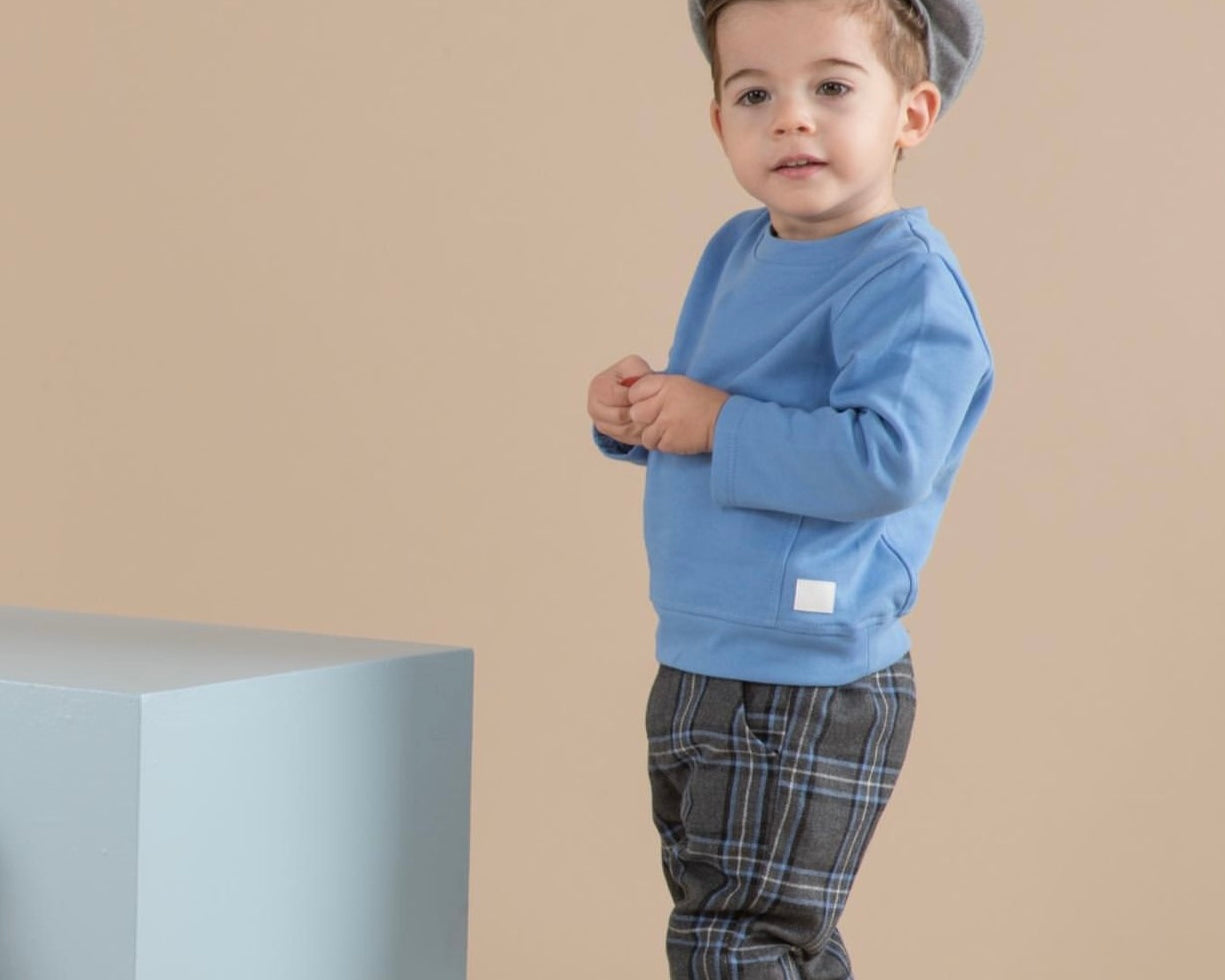 Bébé Sweeny Alec Boys Organic Cotton Sweatshirt - CapuletKids