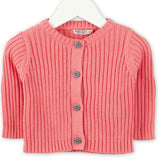 Imps & Elfs Knitted Unisex Organic Cotton Cardigan for Newborn to Mini Girls and Boys 0-12M - CapuletKids