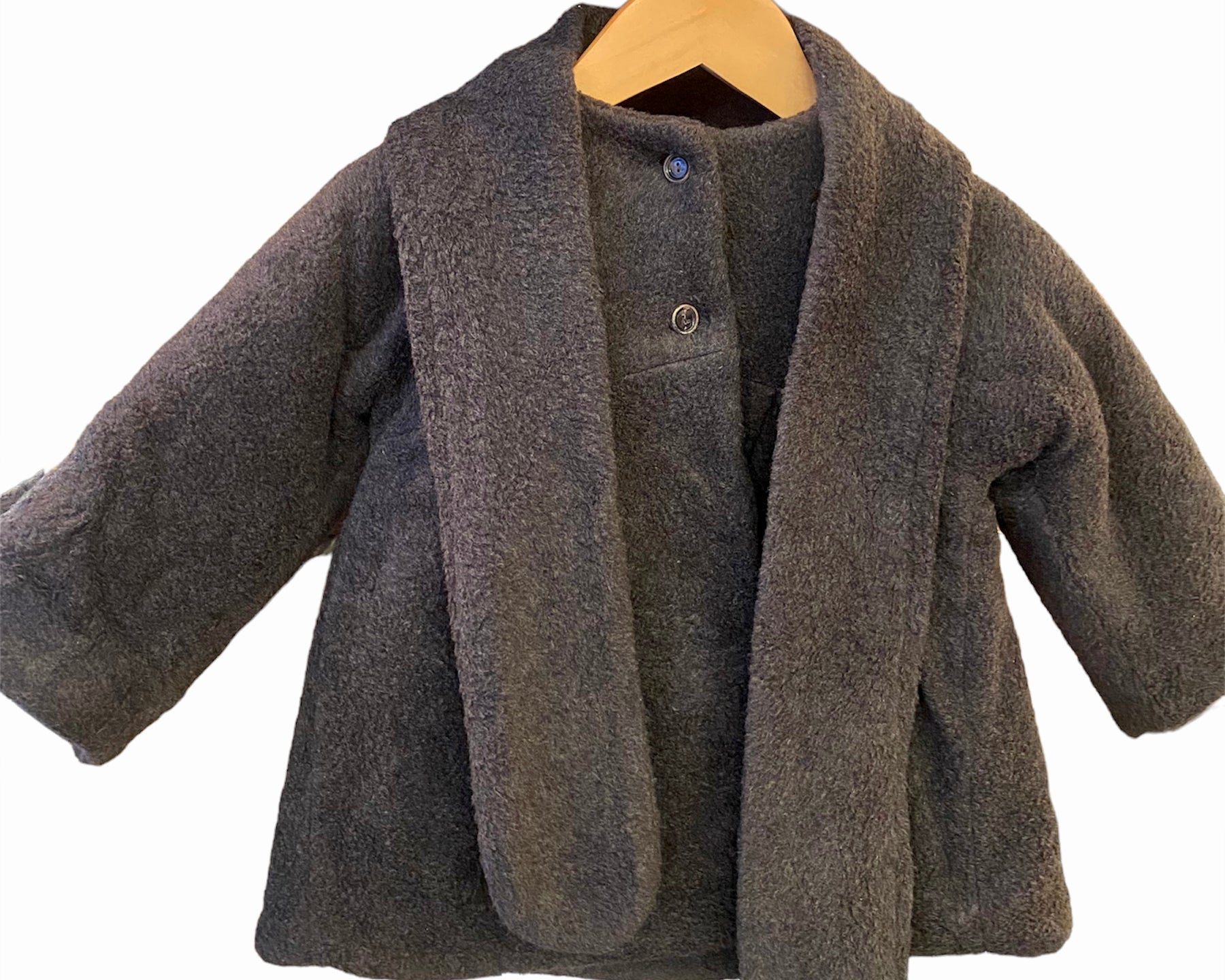 Classic Brown Teddy Coat - CapuletKids