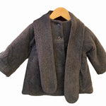 Classic Brown Teddy Coat - CapuletKids