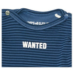 Imps & Elfs Cotton Long Sleeve Stripe T-Shirt "Wanted" for Mini Girls and Boys 3M - 1Y - CapuletKids