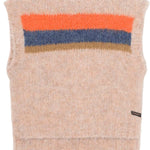 A Monday In Copenhagen Elsa Vest  in Butter Cream for Girls 4Y-8Y - CapuletKids