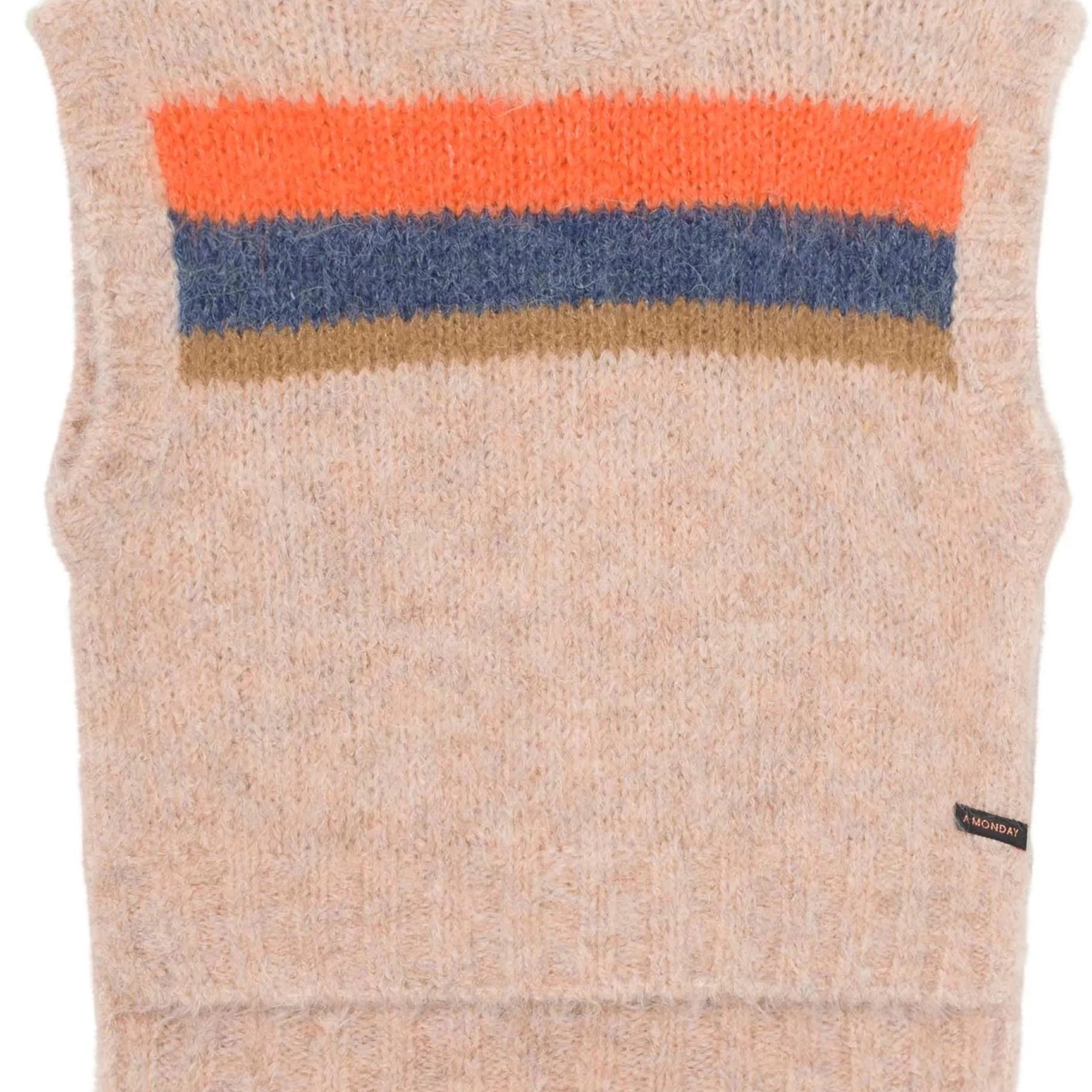 A Monday In Copenhagen Elsa Vest  in Butter Cream for Girls 4Y-8Y - CapuletKids