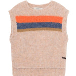 A Monday In Copenhagen Elsa Vest  in Butter Cream for Girls 4Y-8Y - CapuletKids